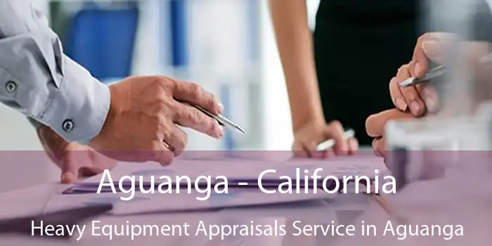 Aguanga - California Heavy Equipment Appraisals Service in Aguanga