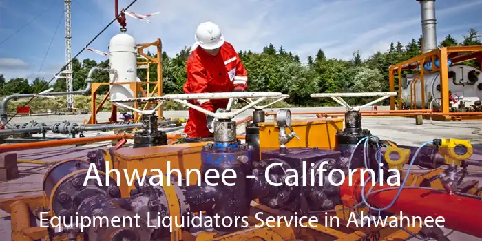 Ahwahnee - California Equipment Liquidators Service in Ahwahnee