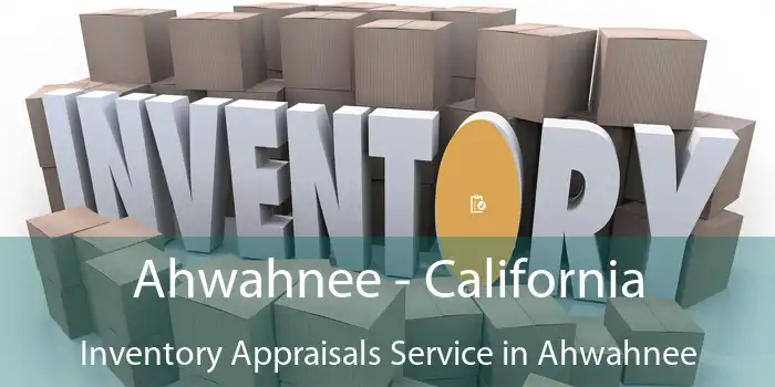 Ahwahnee - California Inventory Appraisals Service in Ahwahnee