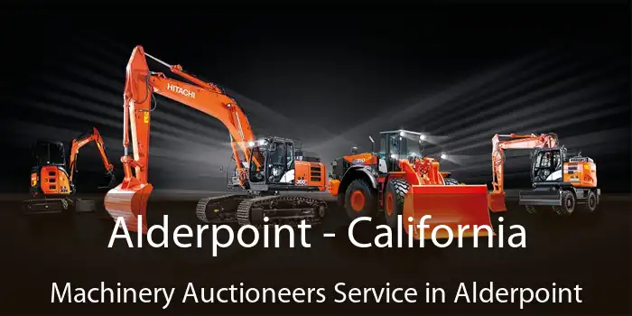 Alderpoint - California Machinery Auctioneers Service in Alderpoint