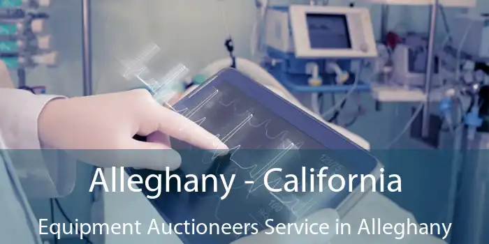 Alleghany - California Equipment Auctioneers Service in Alleghany