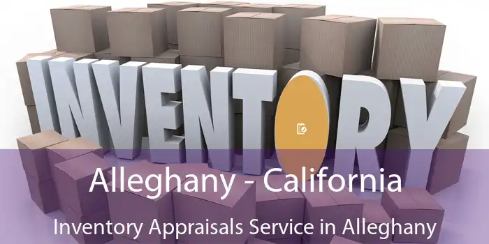 Alleghany - California Inventory Appraisals Service in Alleghany