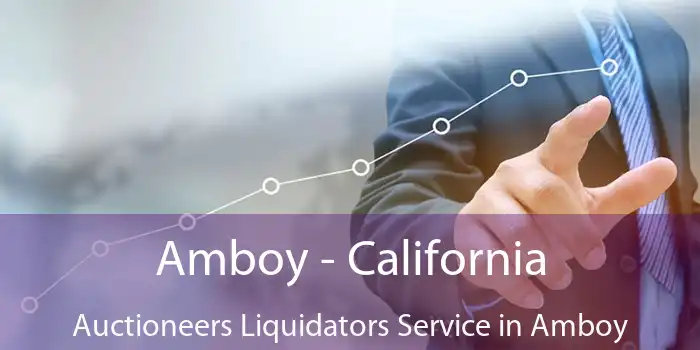 Amboy - California Auctioneers Liquidators Service in Amboy