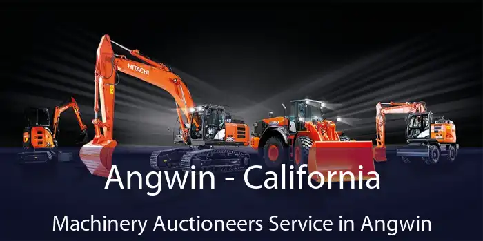 Angwin - California Machinery Auctioneers Service in Angwin