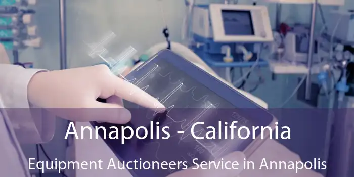 Annapolis - California Equipment Auctioneers Service in Annapolis