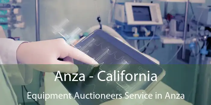 Anza - California Equipment Auctioneers Service in Anza