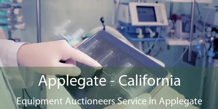 Applegate - California Equipment Auctioneers Service in Applegate