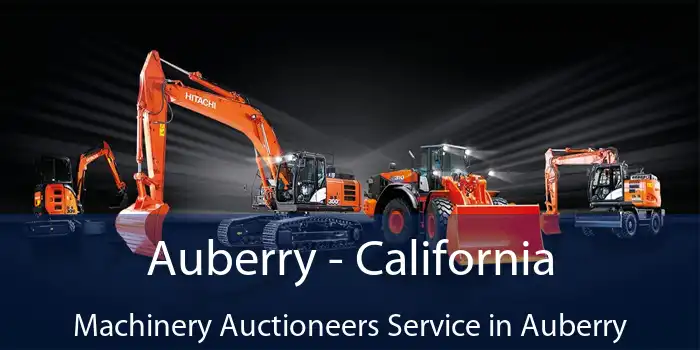 Auberry - California Machinery Auctioneers Service in Auberry