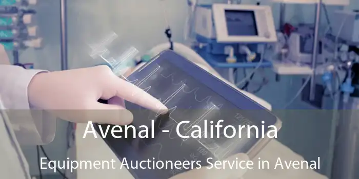 Avenal - California Equipment Auctioneers Service in Avenal