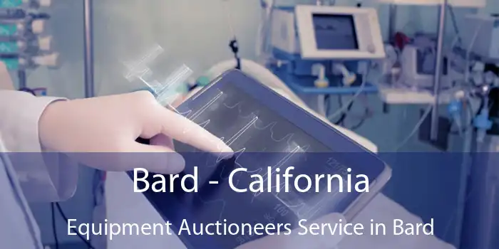 Bard - California Equipment Auctioneers Service in Bard