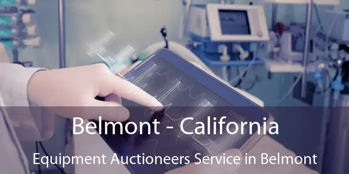 Belmont - California Equipment Auctioneers Service in Belmont