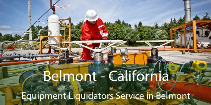 Belmont - California Equipment Liquidators Service in Belmont