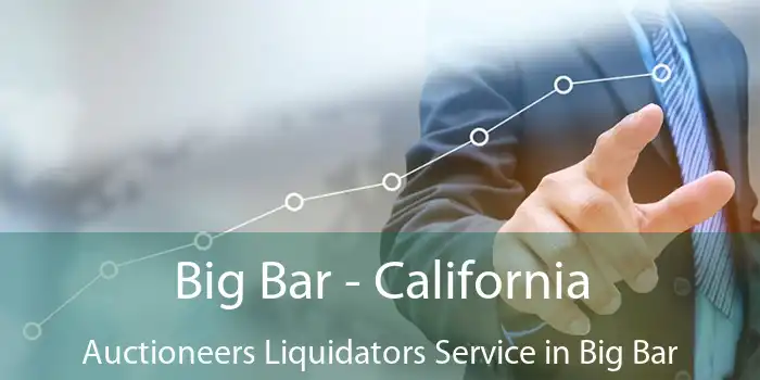 Big Bar - California Auctioneers Liquidators Service in Big Bar