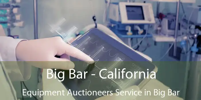 Big Bar - California Equipment Auctioneers Service in Big Bar