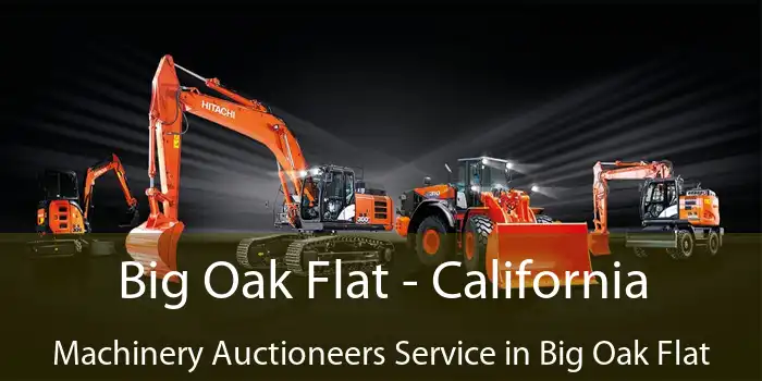 Big Oak Flat - California Machinery Auctioneers Service in Big Oak Flat