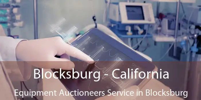 Blocksburg - California Equipment Auctioneers Service in Blocksburg