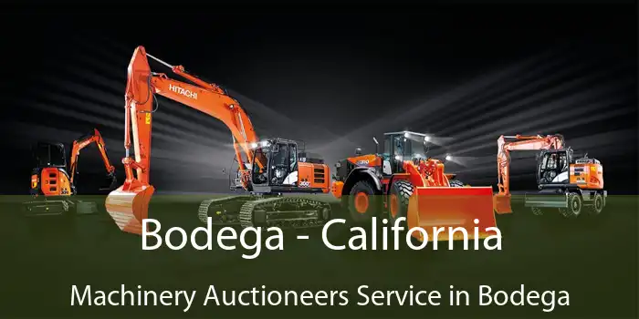 Bodega - California Machinery Auctioneers Service in Bodega