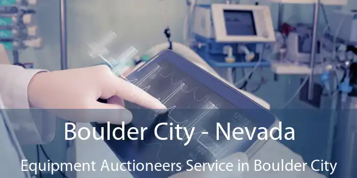 Boulder City - Nevada Equipment Auctioneers Service in Boulder City