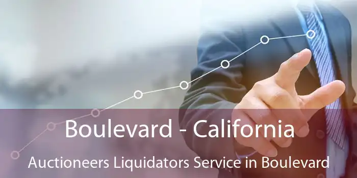 Boulevard - California Auctioneers Liquidators Service in Boulevard