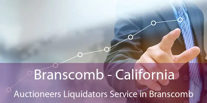 Branscomb - California Auctioneers Liquidators Service in Branscomb