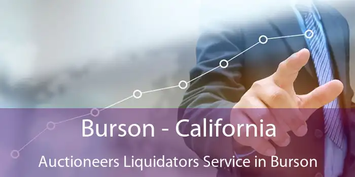 Burson - California Auctioneers Liquidators Service in Burson