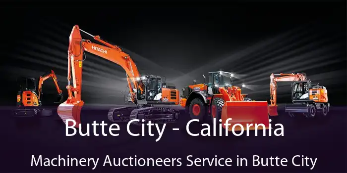 Butte City - California Machinery Auctioneers Service in Butte City