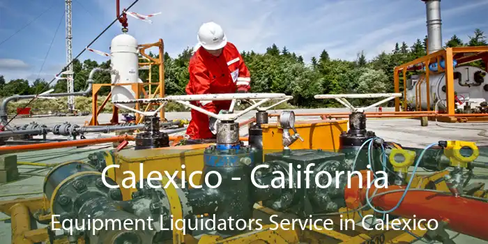 Calexico - California Equipment Liquidators Service in Calexico