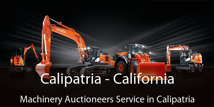 Calipatria - California Machinery Auctioneers Service in Calipatria