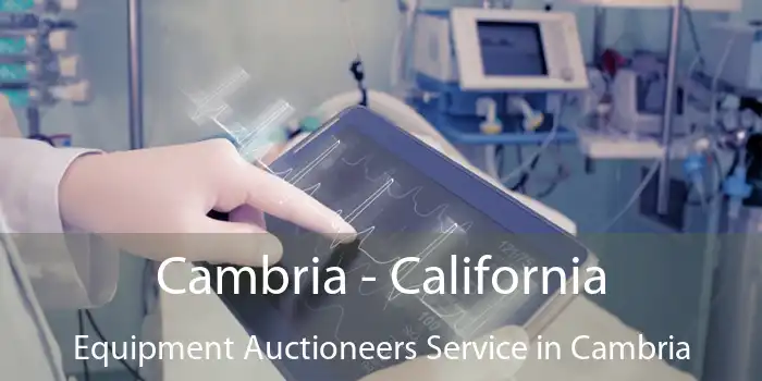 Cambria - California Equipment Auctioneers Service in Cambria