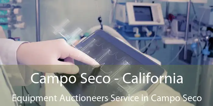 Campo Seco - California Equipment Auctioneers Service in Campo Seco