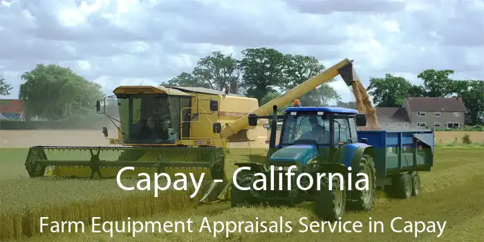 Capay - California Farm Equipment Appraisals Service in Capay