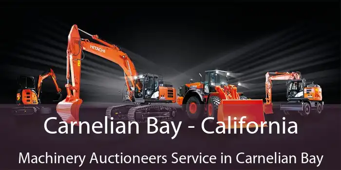 Carnelian Bay - California Machinery Auctioneers Service in Carnelian Bay