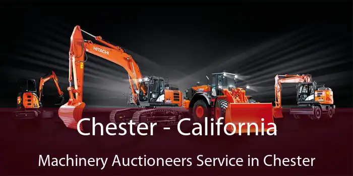 Chester - California Machinery Auctioneers Service in Chester