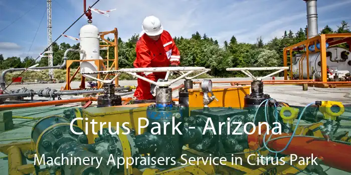 Citrus Park - Arizona Machinery Appraisers Service in Citrus Park