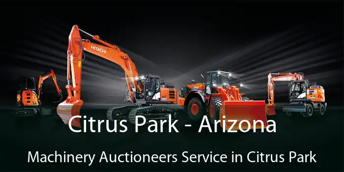 Citrus Park - Arizona Machinery Auctioneers Service in Citrus Park