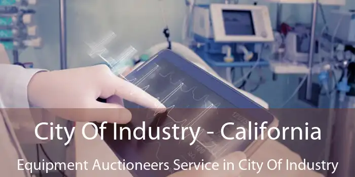 City Of Industry - California Equipment Auctioneers Service in City Of Industry