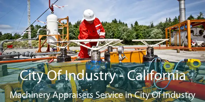 City Of Industry - California Machinery Appraisers Service in City Of Industry