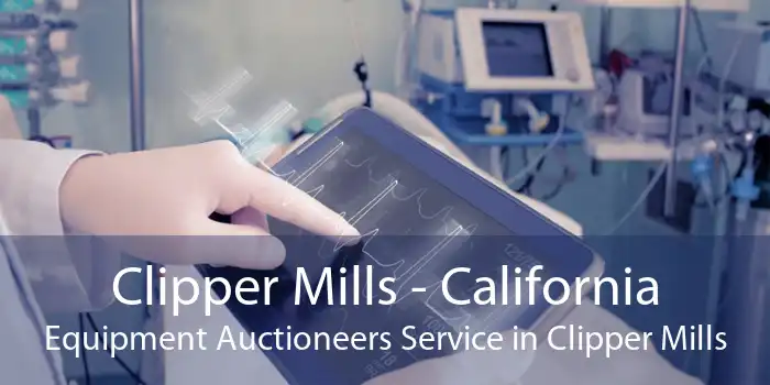 Clipper Mills - California Equipment Auctioneers Service in Clipper Mills