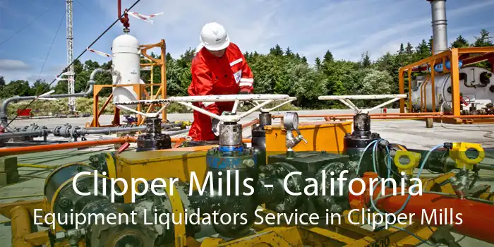 Clipper Mills - California Equipment Liquidators Service in Clipper Mills