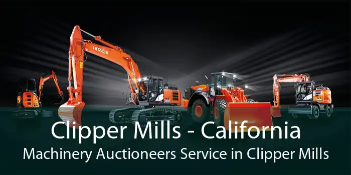 Clipper Mills - California Machinery Auctioneers Service in Clipper Mills