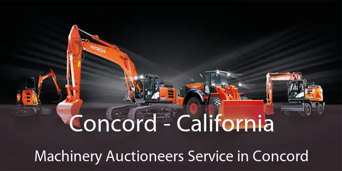 Concord - California Machinery Auctioneers Service in Concord