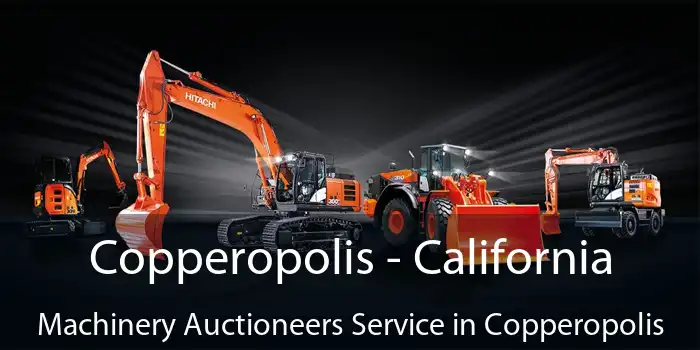 Copperopolis - California Machinery Auctioneers Service in Copperopolis