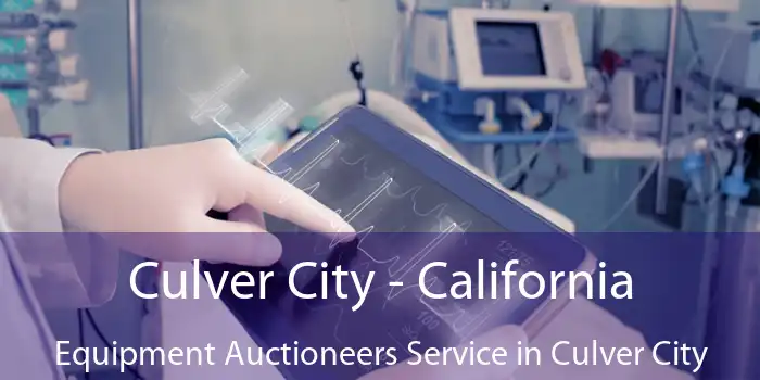 Culver City - California Equipment Auctioneers Service in Culver City