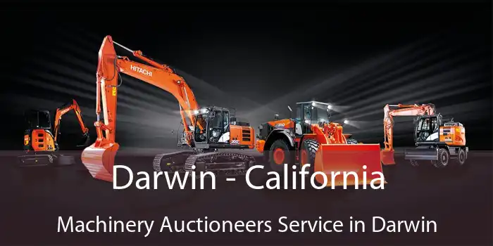 Darwin - California Machinery Auctioneers Service in Darwin