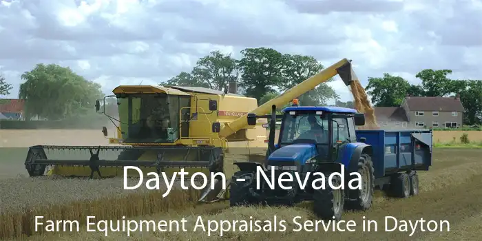 Dayton - Nevada Farm Equipment Appraisals Service in Dayton