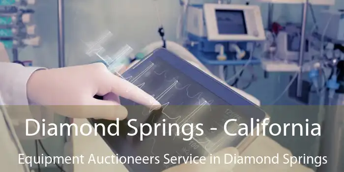 Diamond Springs - California Equipment Auctioneers Service in Diamond Springs