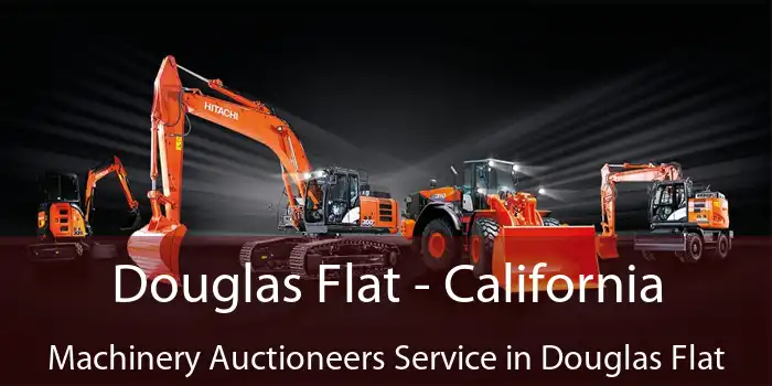 Douglas Flat - California Machinery Auctioneers Service in Douglas Flat