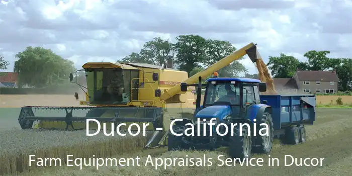 Ducor - California Farm Equipment Appraisals Service in Ducor