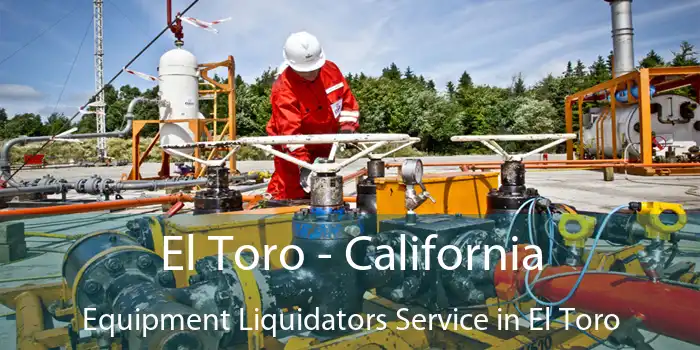 El Toro - California Equipment Liquidators Service in El Toro