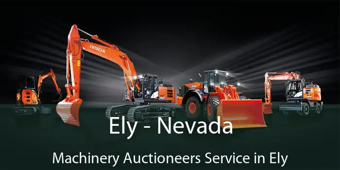 Ely - Nevada Machinery Auctioneers Service in Ely